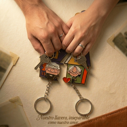 Llavero para parejas