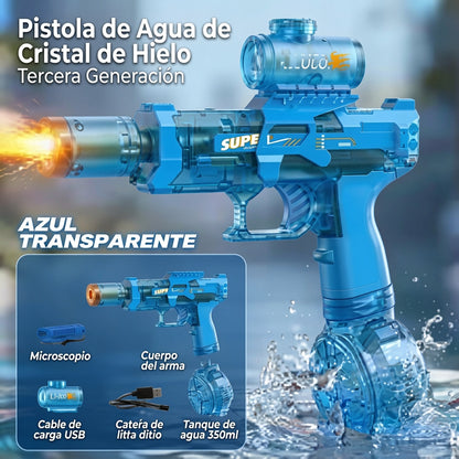 Pistola de Agua Eléctrica con Luces